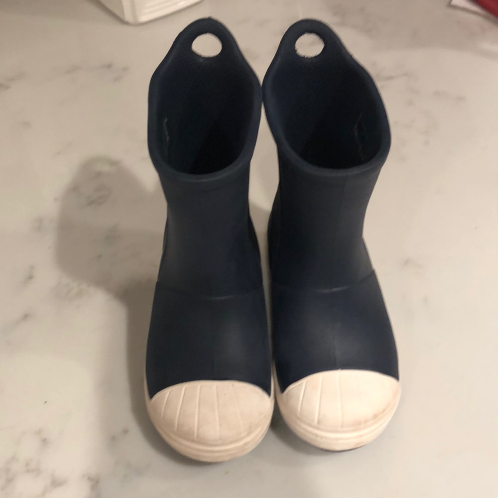 Navy Crocs Bump It Boot